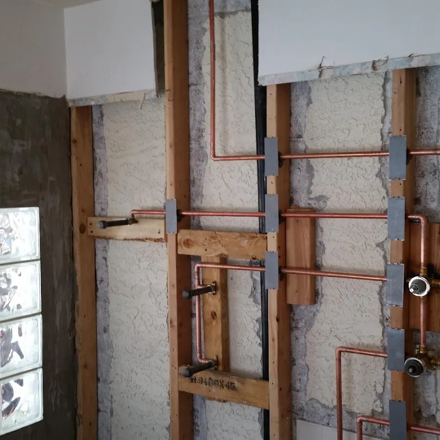 Copper pipe installation for Burst Pipe Repair in Brainerd